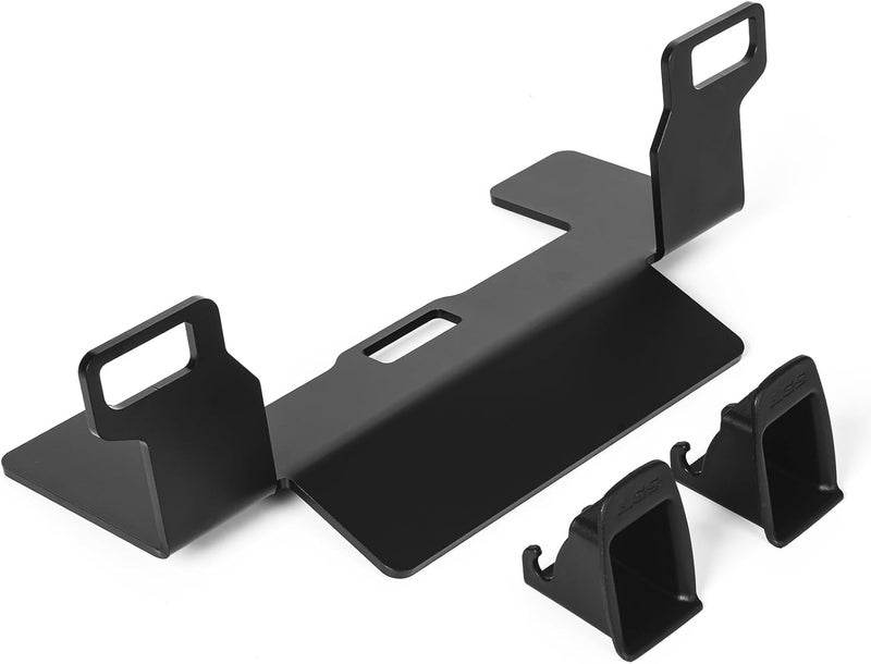 JHKLS حامل مقعد السيارة ISOFIX العالمي، مجموعة ربط أمان الأطفال، حامل واجهة فولاذي، موصل حزام للسيارات الرياضية، والسيارات متعددة الأغراض، والمركبات ذات الدفع الرباعي، 12.6*5.43*3.7" - Image 1